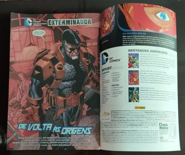 HQ Flash (DC Comics) - Novos 52 N° 1 e Nº 2 (Panini Comics 2012) - Foto 4