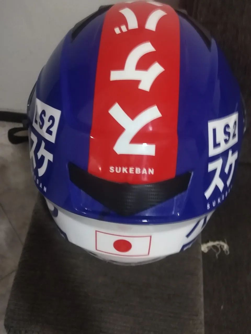 Capacete LS2 com óculos  - Foto 3