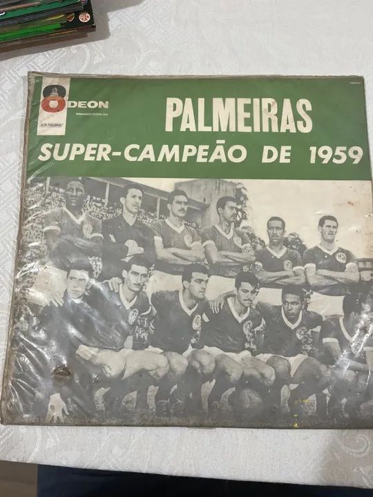 Disco de Vinil Palmeiras Super Campeão de 1959