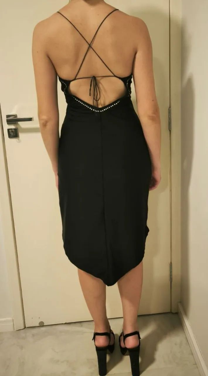 Vestido de festa preto - Foto 5