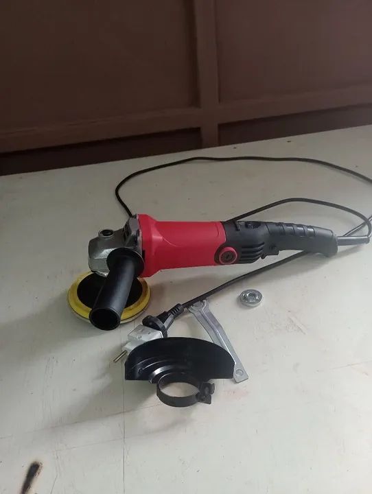 Lixadeira 600w velocidade variável semi nova show  - Foto 3