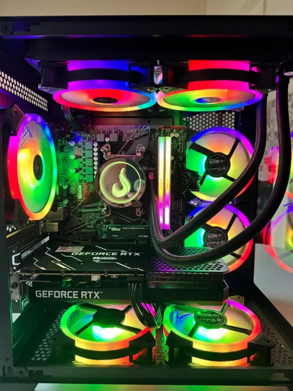 PC Gamer Ryzen 5 5600x RTX 3060 12gb - Foto 2