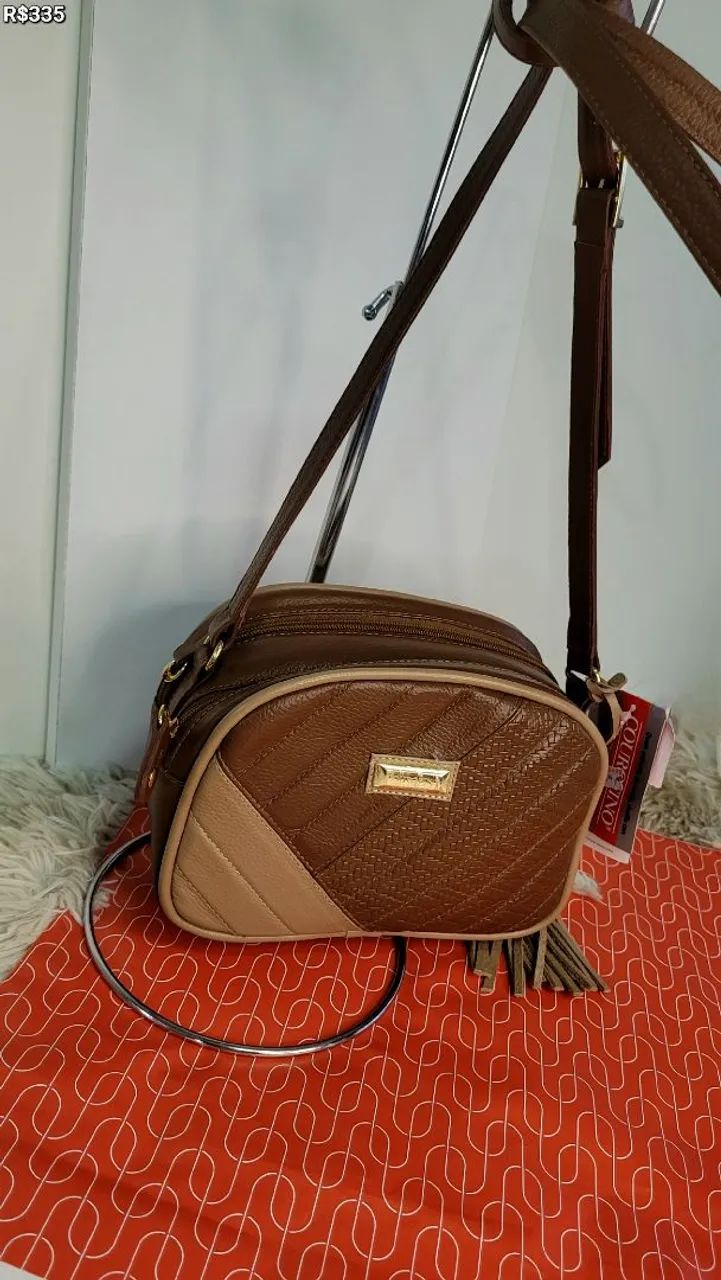 Bolsas em couro legítimo Original da Couro Fino vários modelos! - Foto 3