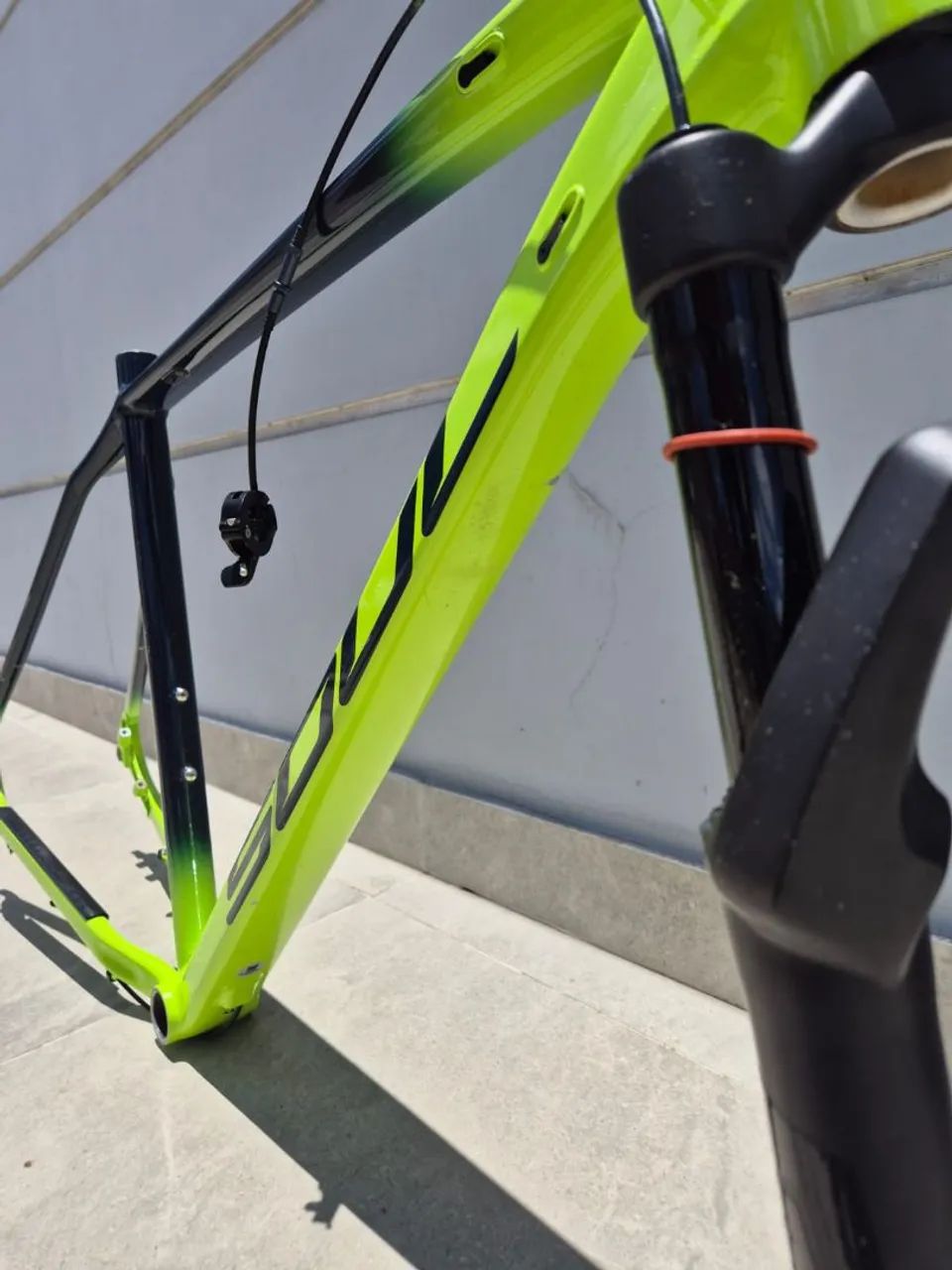 Quadro Soul Sl329 Tam XL + Suspensão Proshock Onix Dark Dual Air