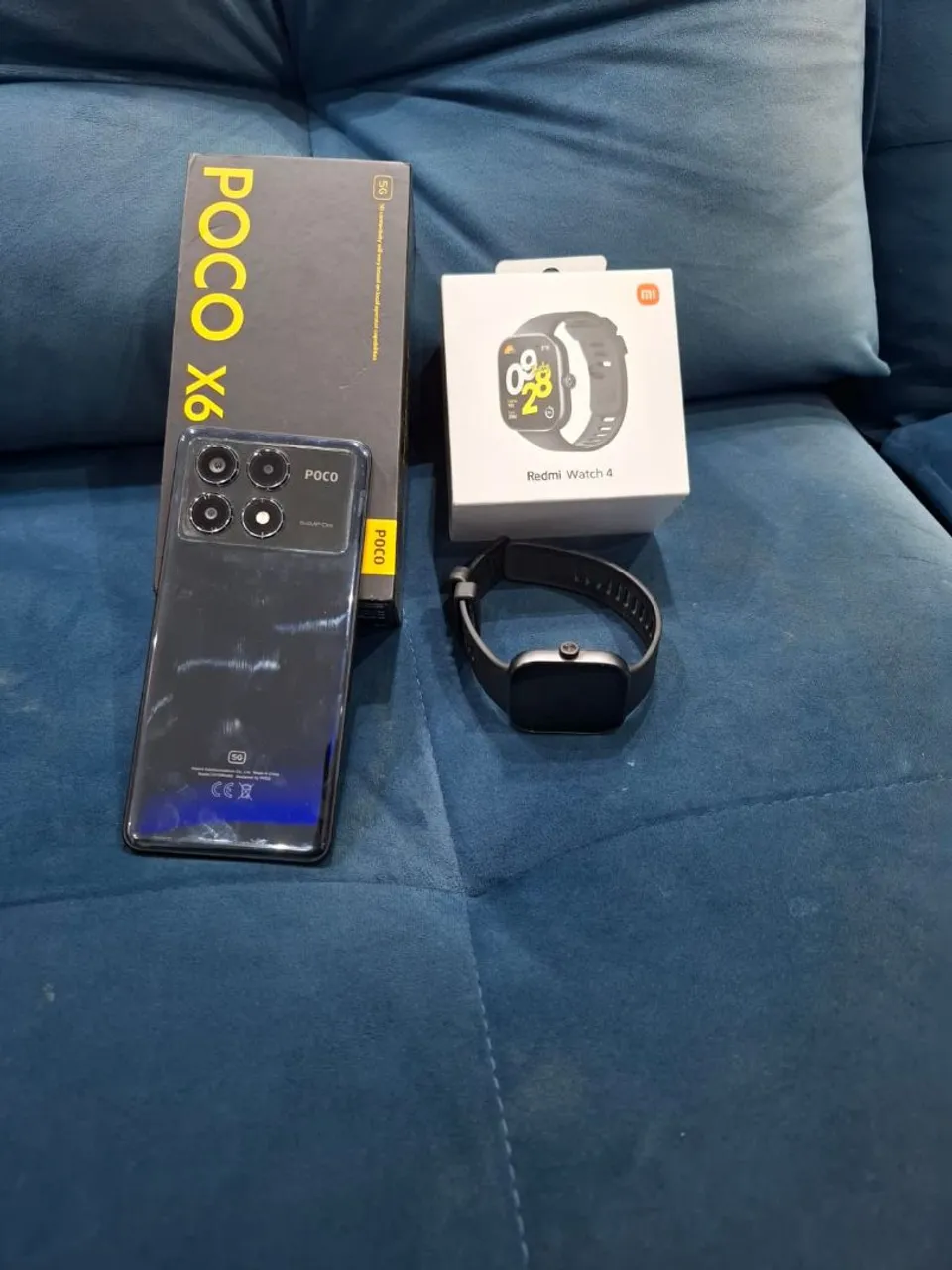 POCO X6 PRO + REDMI WATCH 4