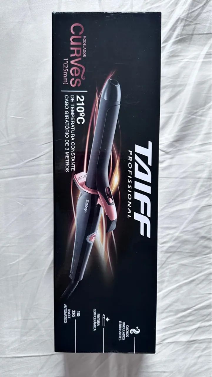 Modelador de Cachos Taiff Curves 210°C 1''