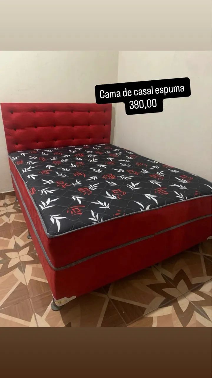 CAMA CASAL ESPUMA 