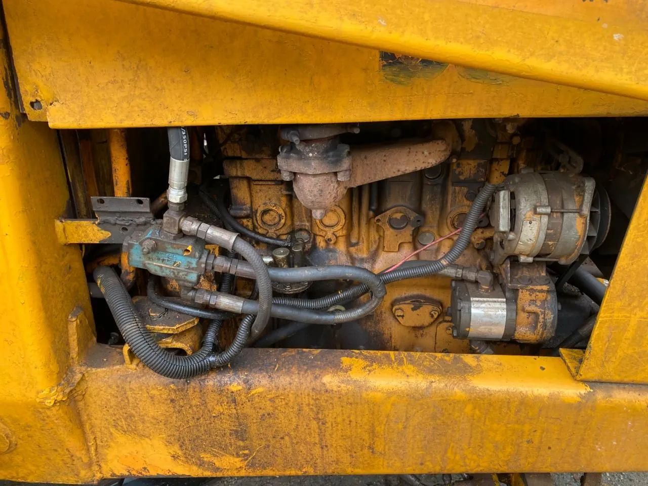 Retroescavadeira Case em total funcionamento - Foto 4