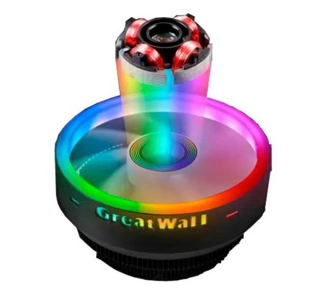 Cooler Para Processador Air Cooler Rgb Intel Amd 1700Rpm Tpd 95w