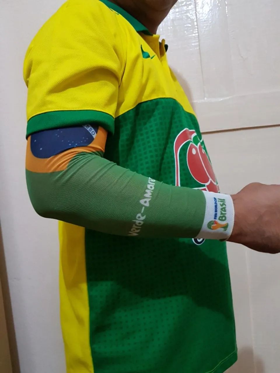 Par Manguito Protetor Braço Ciclista Motoboy - Copa do mundo EUA, México e Canadá 2026 - Foto 6
