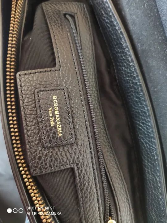 Bolsa  bcegmaxazria preta usada - Foto 5