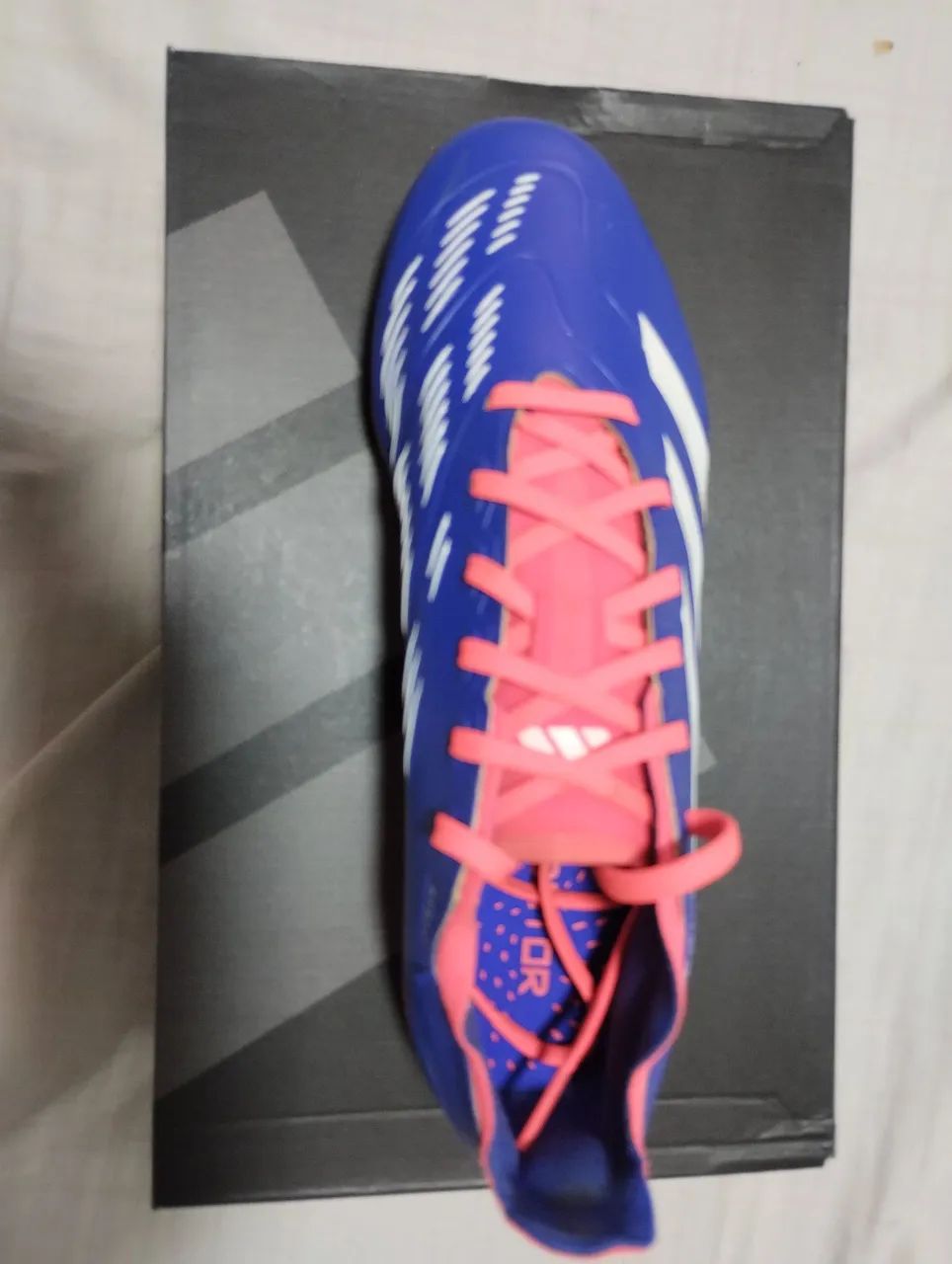 Chuteira Adidas Predator Azul - Original - Foto 4