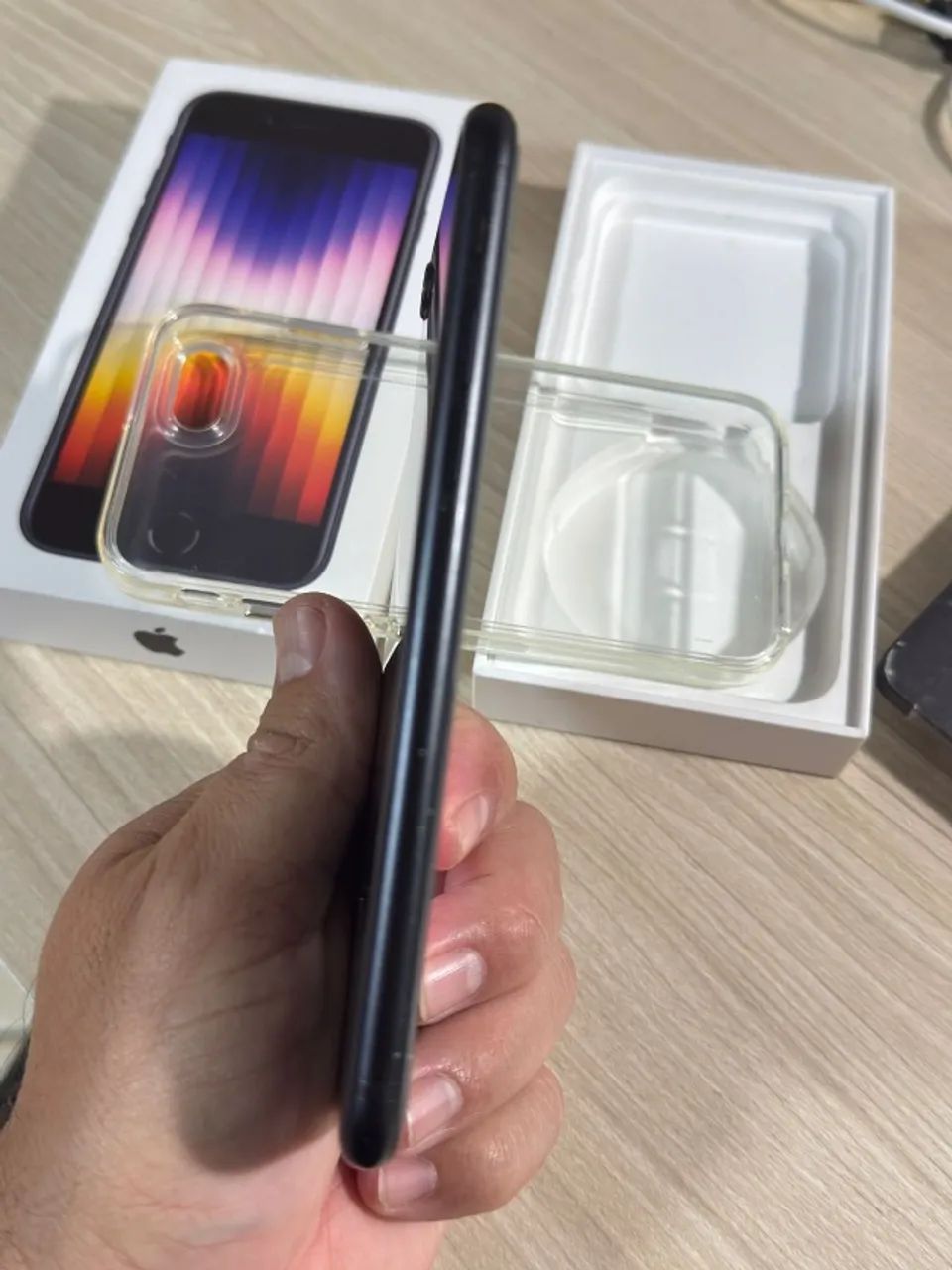 iPhone SE 2 64GB Preto Novíssimo Todo Original  - Foto 4