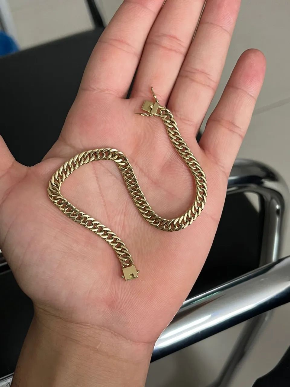 Pulseira Grumet de Ouro 18k Nova  - Foto 4