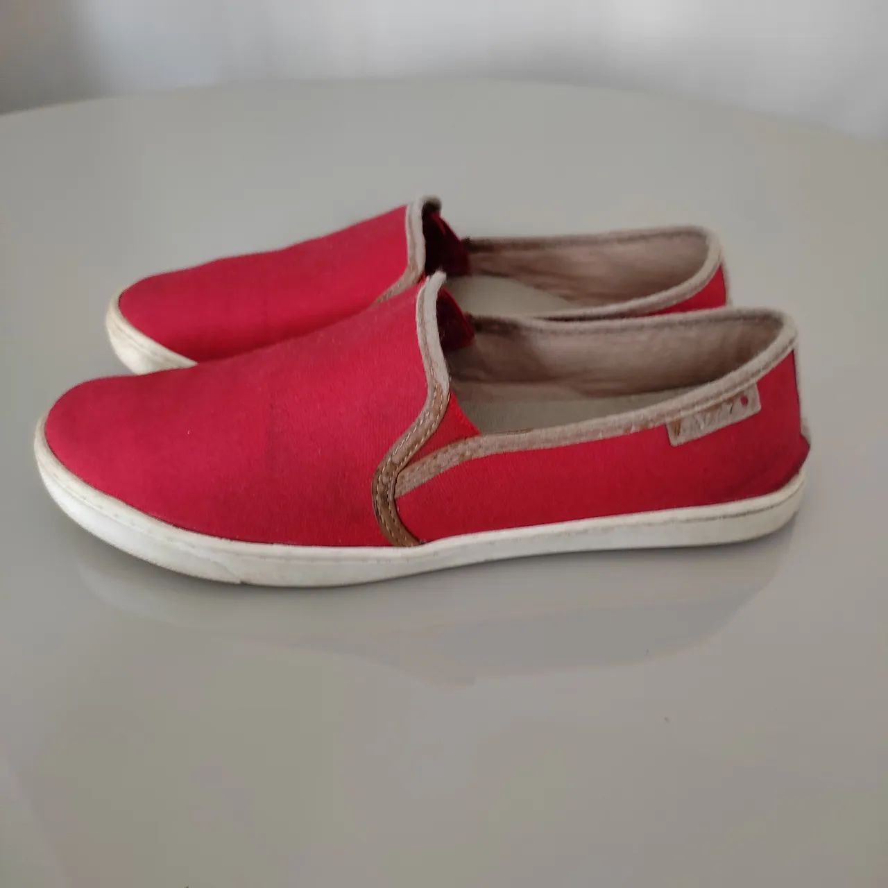  Sapatilha feminina Vermelho - Foto 4
