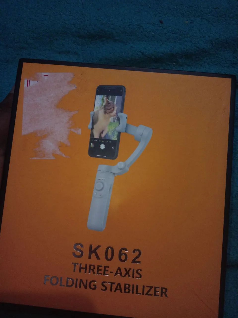Estabilizador de Câmera SK062 - 3 Eixos - Dobrável