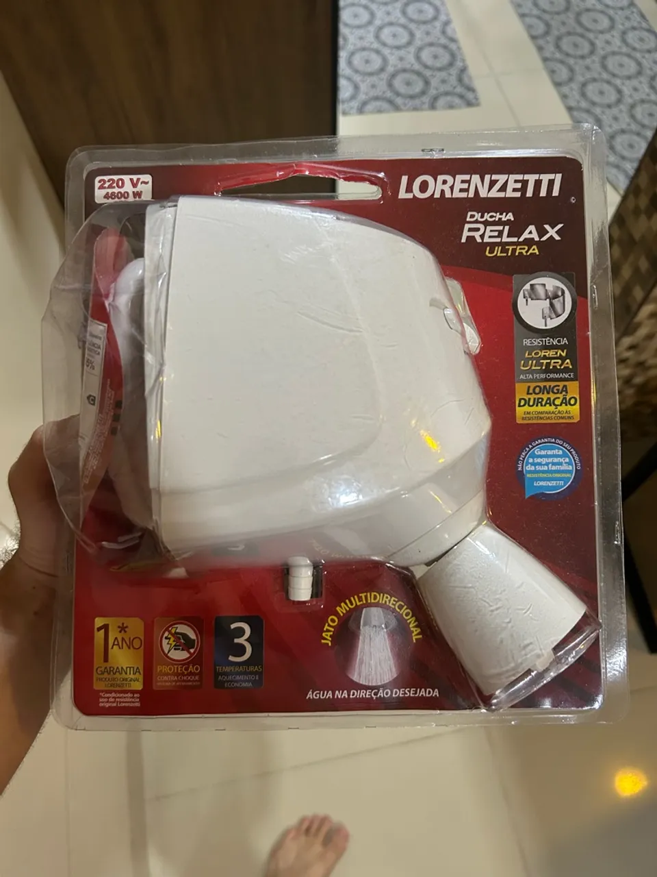 Chuveiro/Ducha elétrico NOVO Relax 220v