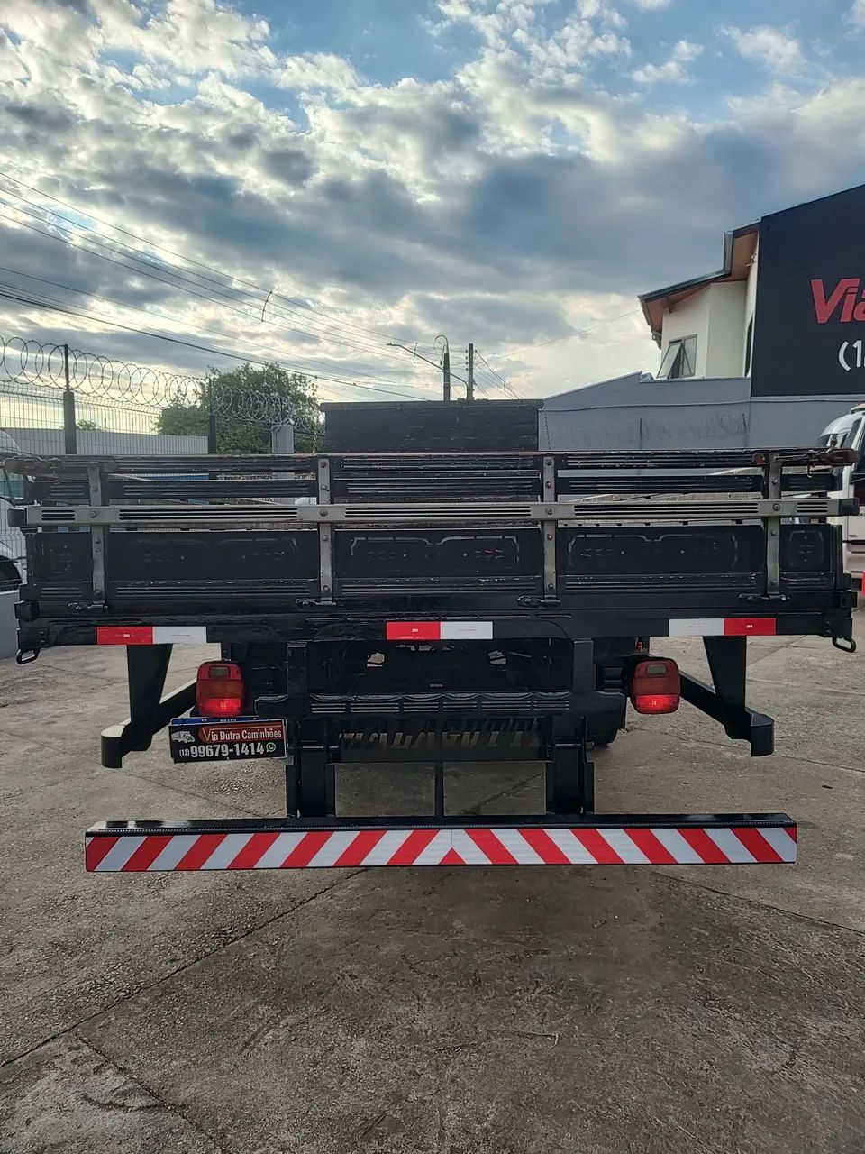 FORD CARGO 816 CARROC. 6,20 MTS - VIA DUTRA CAMINHÕES - CAÇAPAVA SP  - Foto 5