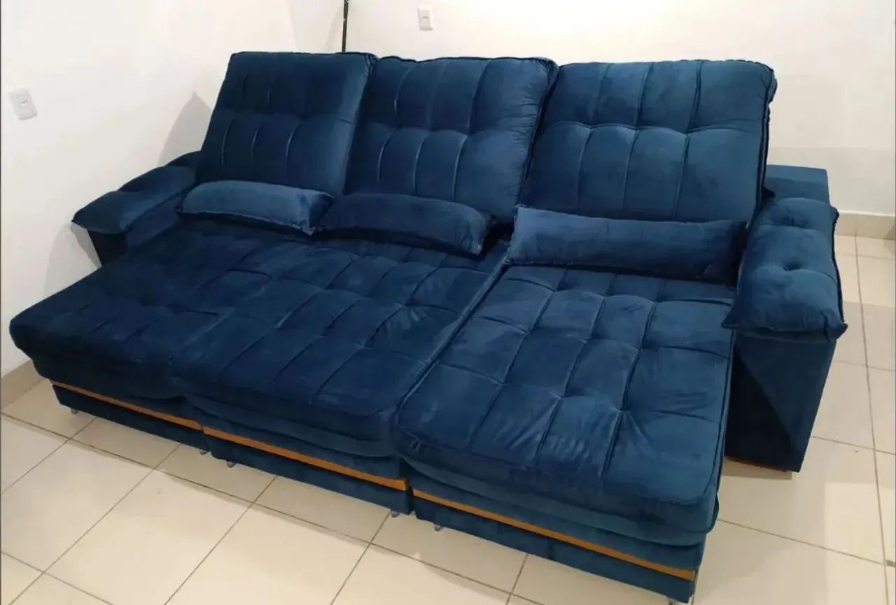 Sofá retrátil e reclinável 2,90  - Foto 3