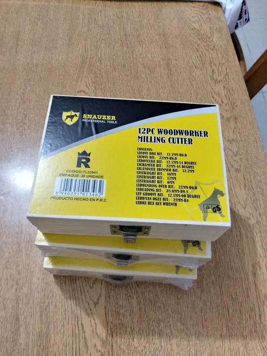 Tupia Laminadora NOVA Kit Fresas NOVO Profissional Frezas Topia - Foto 4