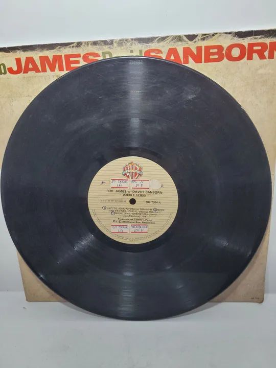 Disco de Vinil - Bob James David Sanborn - Double Vision - Foto 3