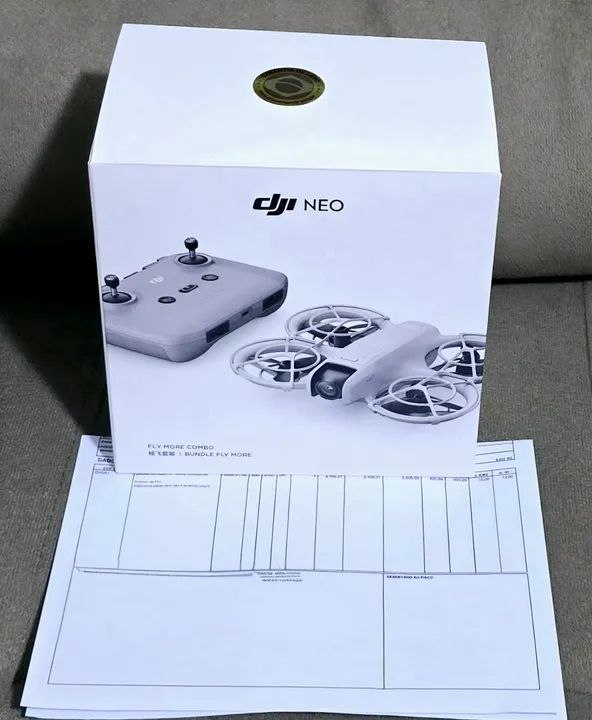 DRONE DJI NEO COMBO ESTADO DE LACRADO VERSÃO ANATEL BR COM NOTA FISCAL E AINDA NA GARANTIA