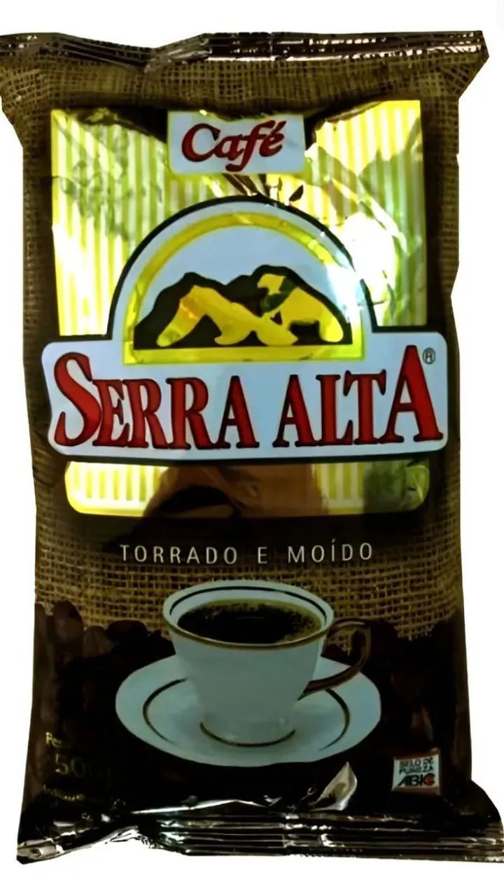 Café Serra Alta - kit com 2 pacotes de 500g cada.