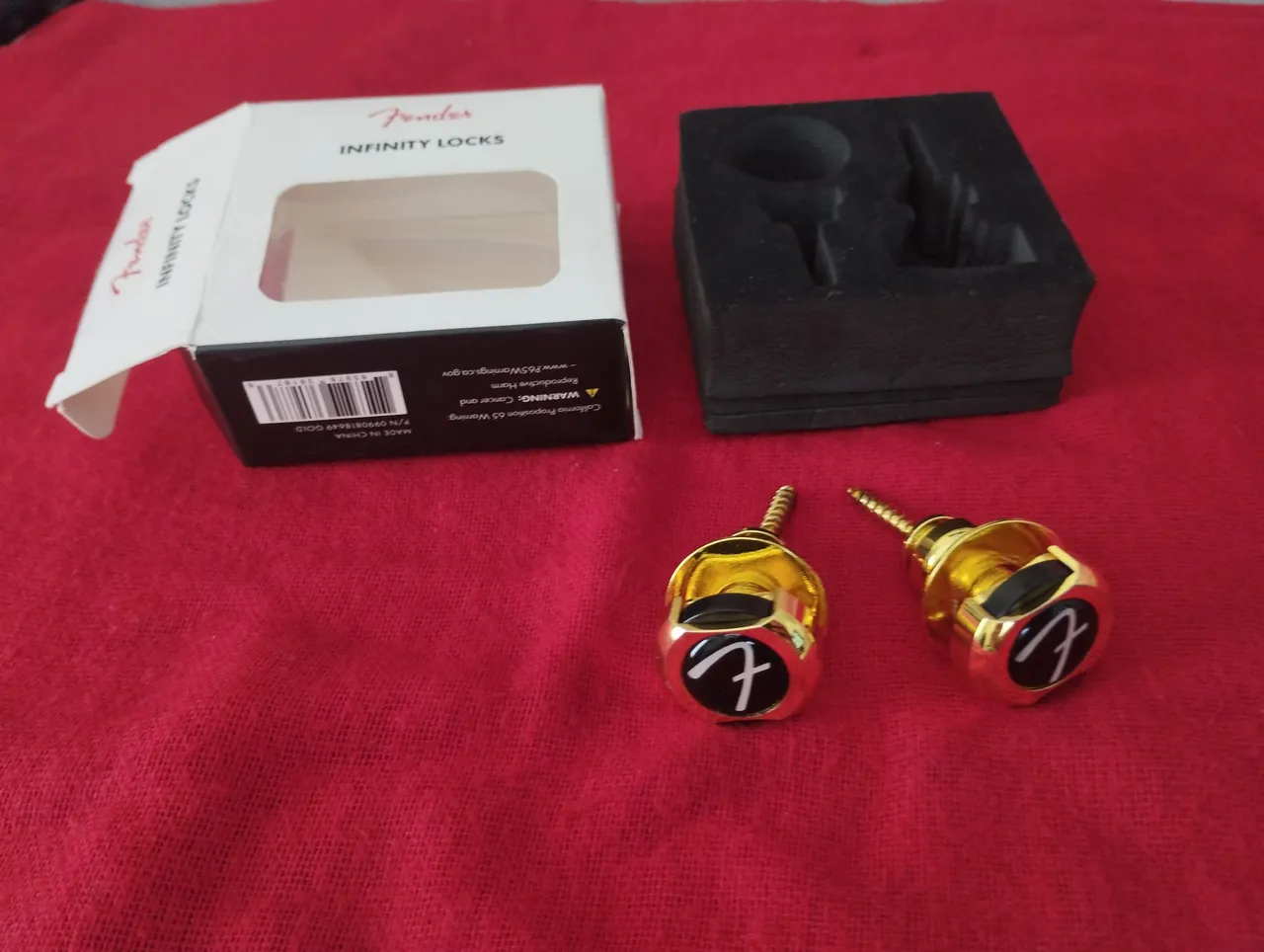 Strap Lock FENDER ORIGINAL (NOVO)