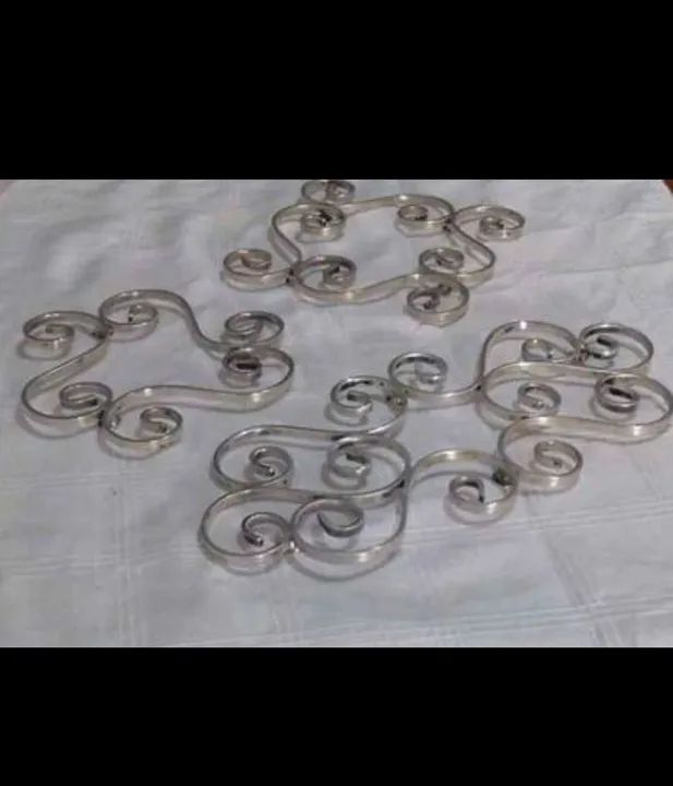 Descanso de panela e travessa prata - Foto 4