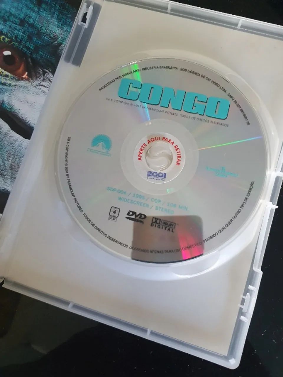 DVD Original Congo 1 Edição em portugues - Foto 3