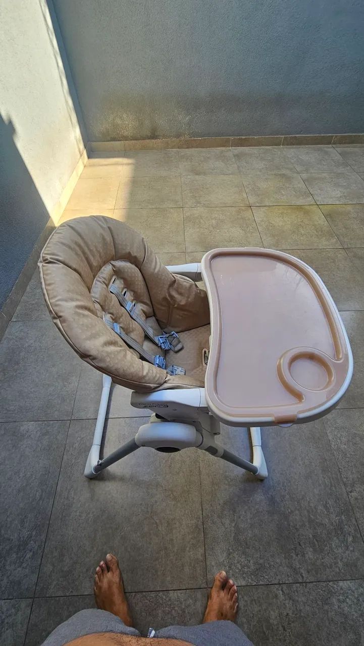 Cadeirinha alimentação Burigotto prima pappa zero 3 - Foto 3