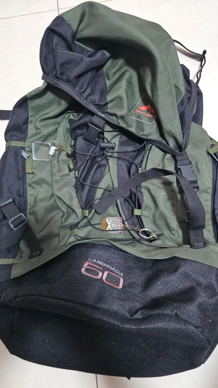 Mochila Caminhada 50L - Trilhas e Rumos