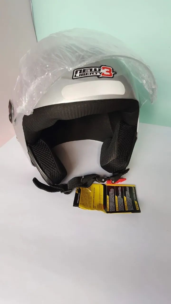 *Promoção* Capacete Pro Tork New Liberty Aberto Prata - Foto 4
