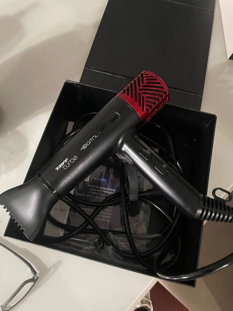 Secador de Cabelo Taiff Turbo 2400W Digital - Foto 2