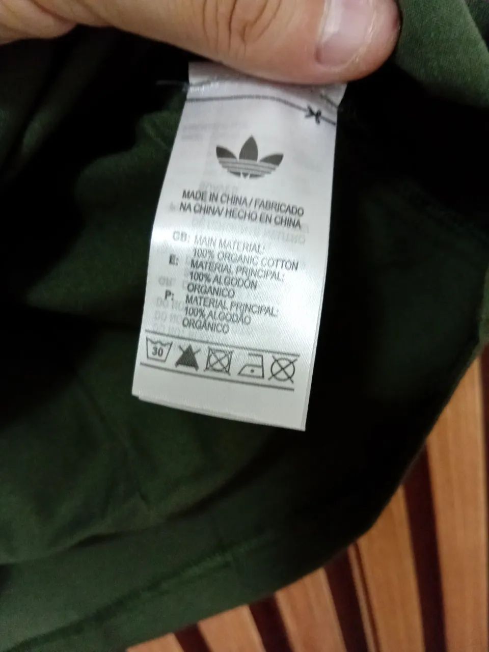 Camiseta Adidas Original Tam. M - Foto 5