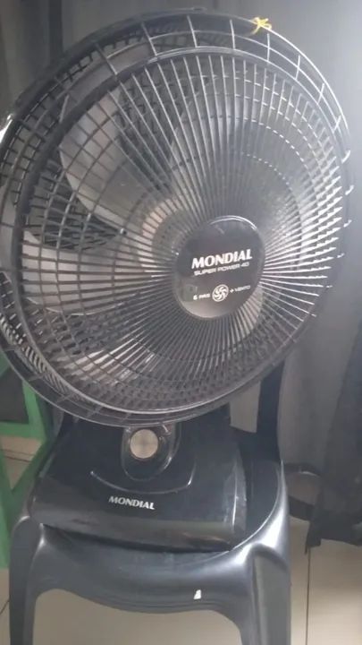 Ventilador com defeito
