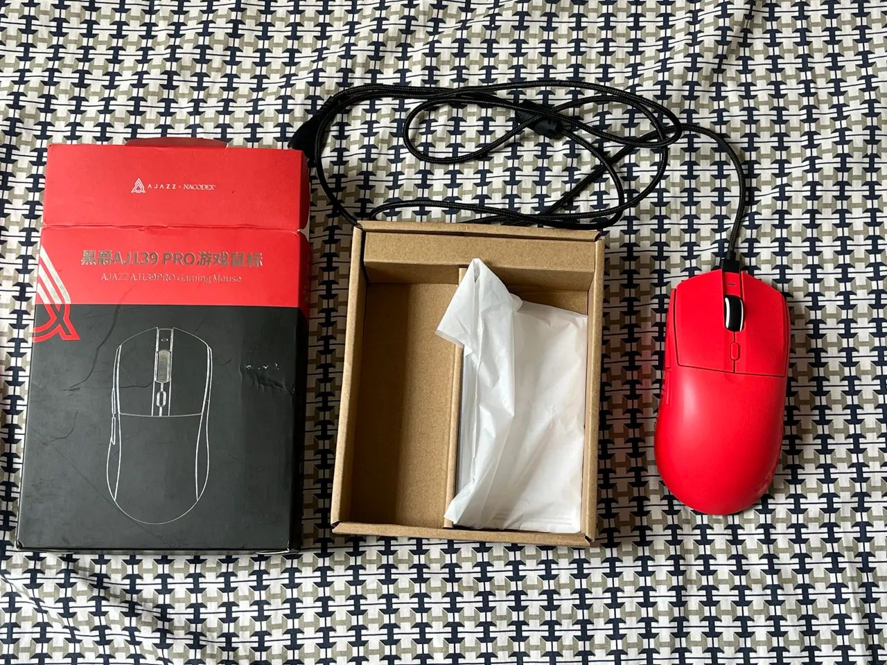 Mouse gamer ultra leve ajazz 319 pro AJ139Pro  - Foto 2
