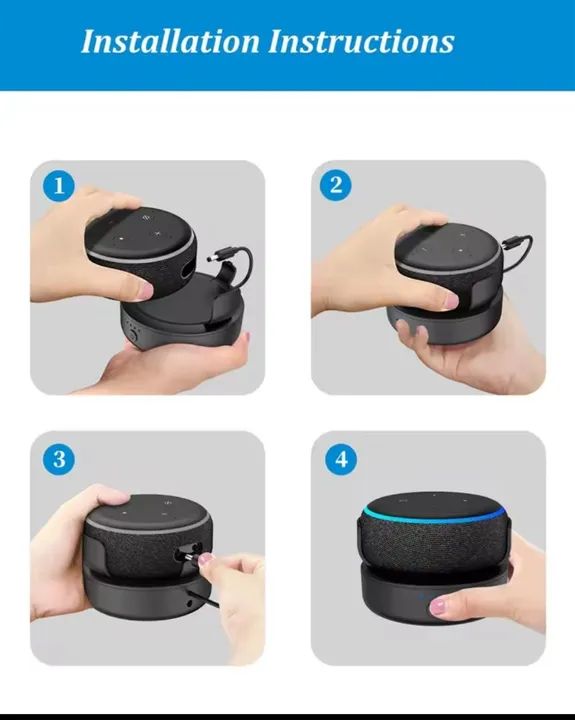 Base de Carregamento para Echo Dot 3ª Geração - Foto 6
