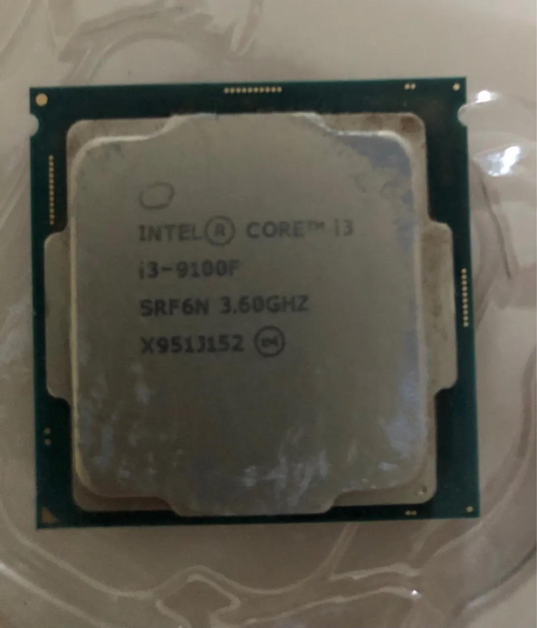 Processador Intel Core i3-9100F SRF6N 3.60GHz