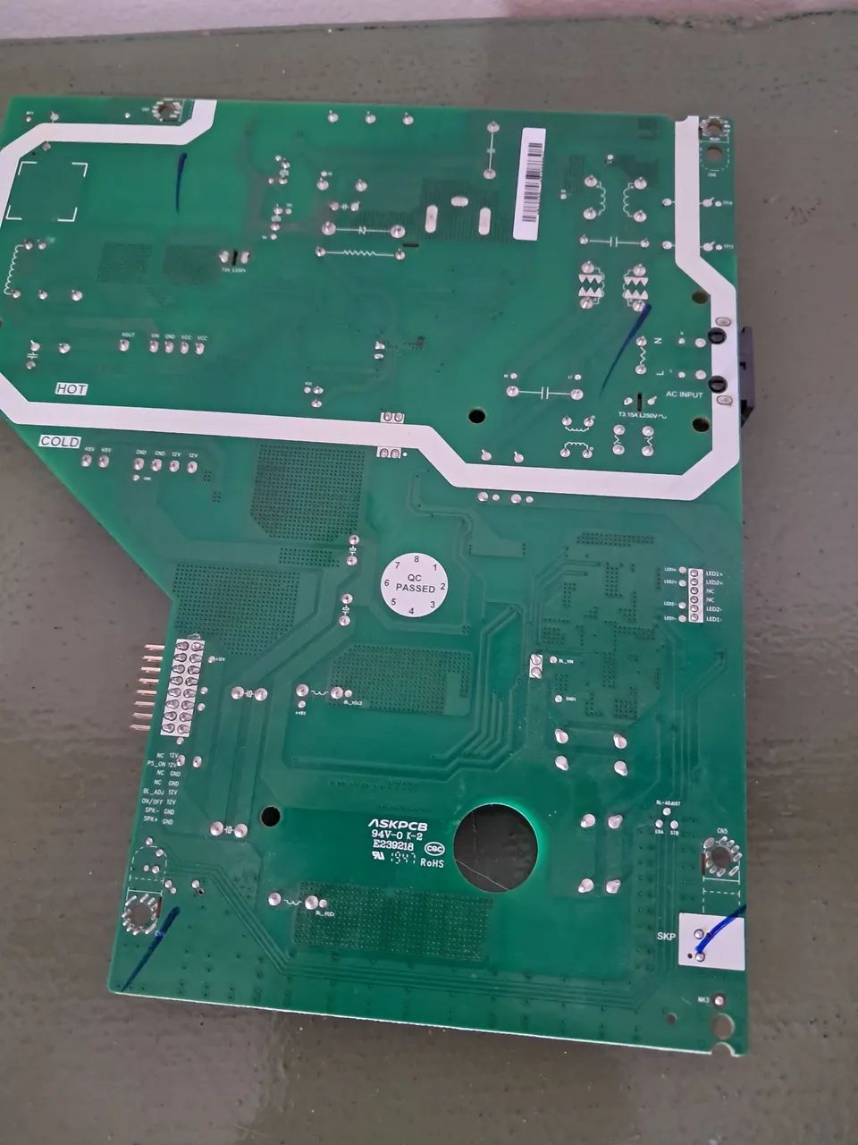 Placa da fonte teve philco  ptv55 q20agnl /nova - Foto 2