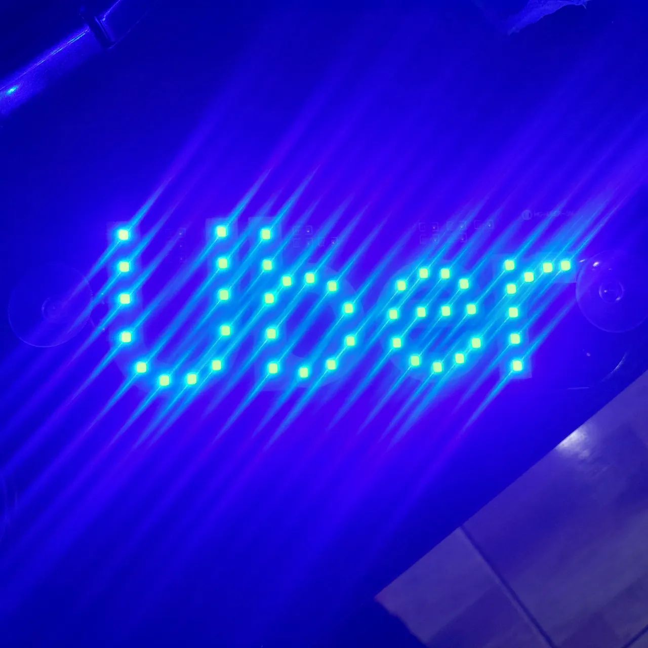 Placa LED Uber para carro - semi novo  - Foto 4