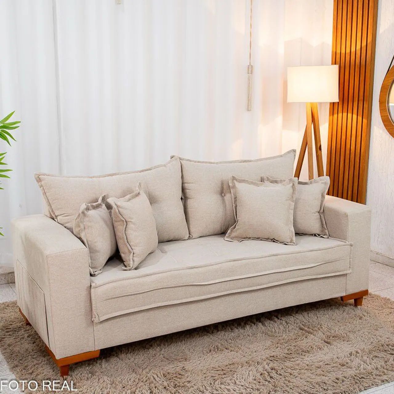 SOFÁ STAM DECOR SUPER CONFORTÁVEL ALTA QUALIDADE SURPREENDA-SE!! UWURU - Foto 3