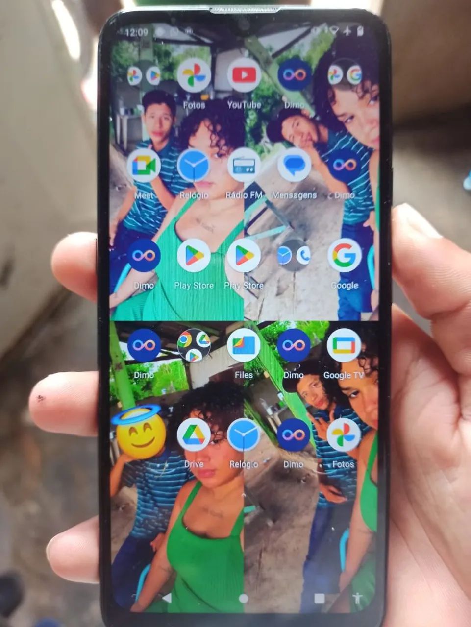 MotoE7 sem nenhum trincos bateria 100 por cento 