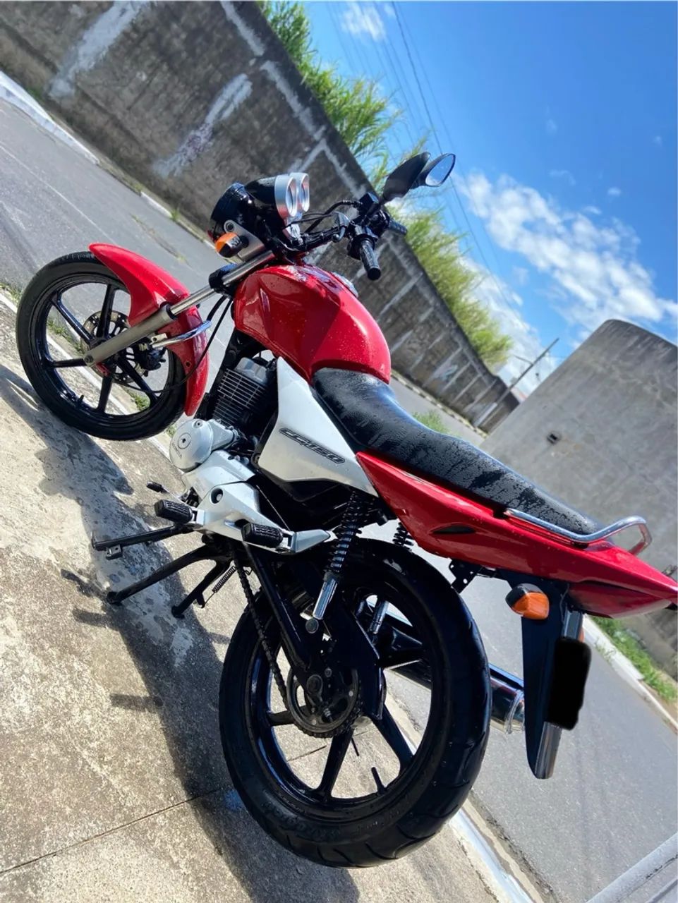 Cg 150 sport vermelha 