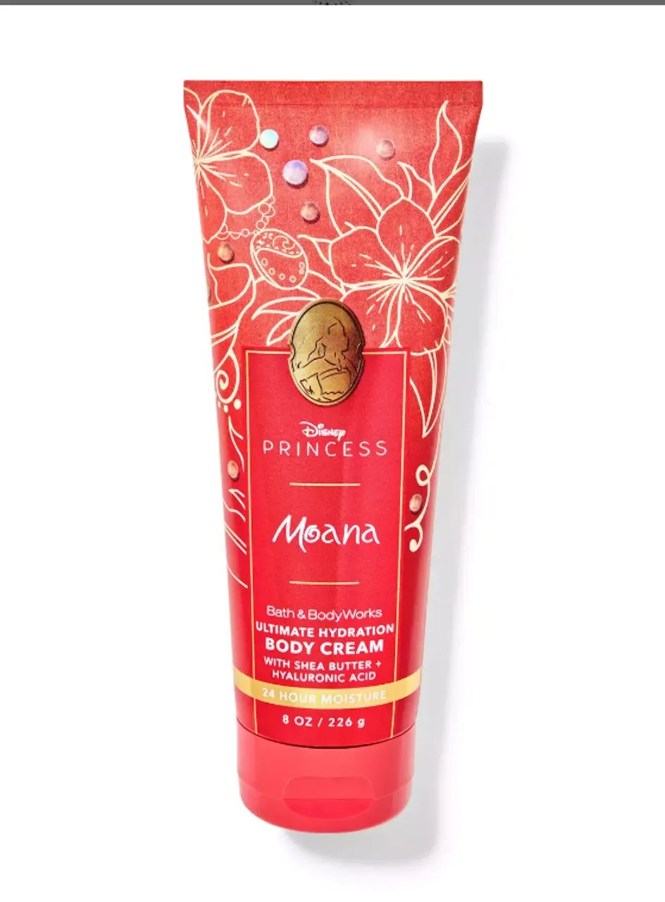 CREME CORPORAL  IMPORTADO - PRINCESA MOANA - EDIÇÃO LIMITADA BATH & BODY WORKS X DISNEY
