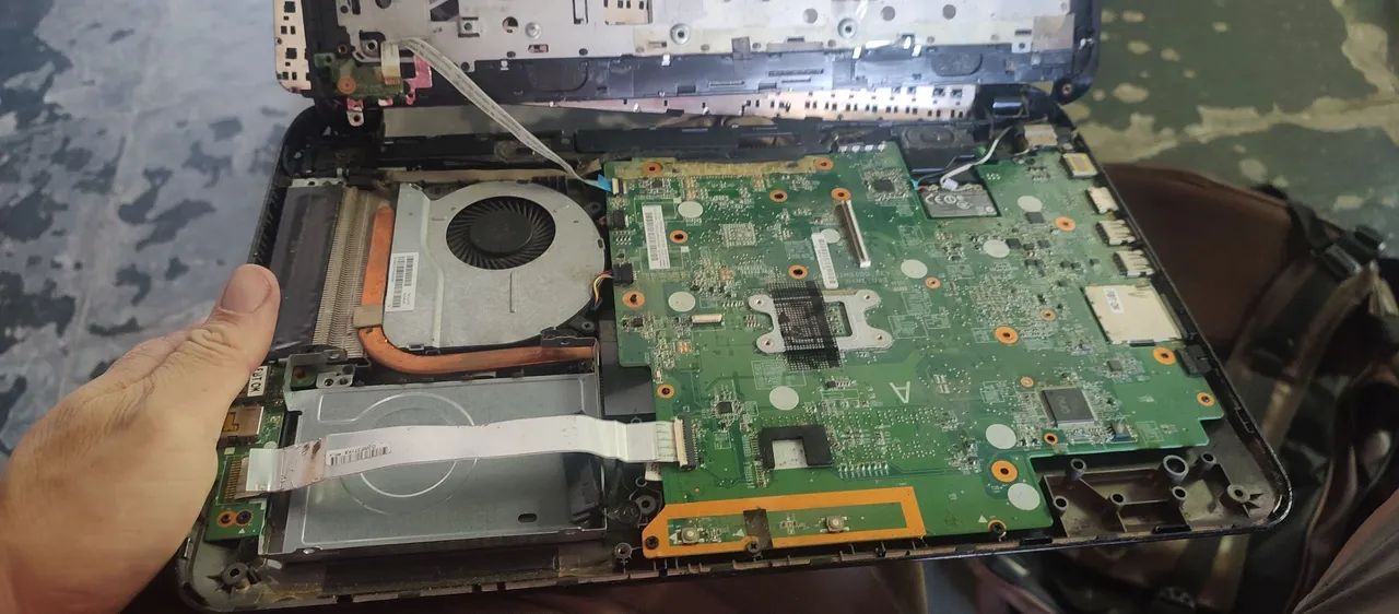 Carcaça de notebook Hp com tá na foto - Foto 4