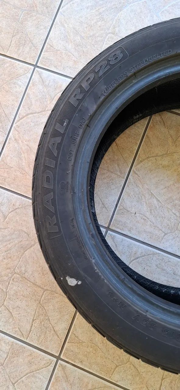 Pneu 195/55/15 Usado - Foto 3