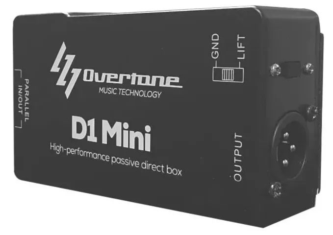 Direct Box Overtone P10 Balanceada Xlr D1 Mini Passivo - Foto 2