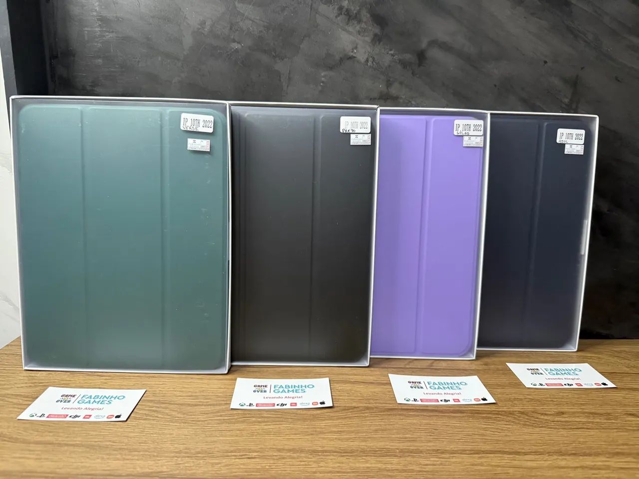 CAPAS PARA IPAD 10°GERAÇÃO NOVAS/LACRADAS