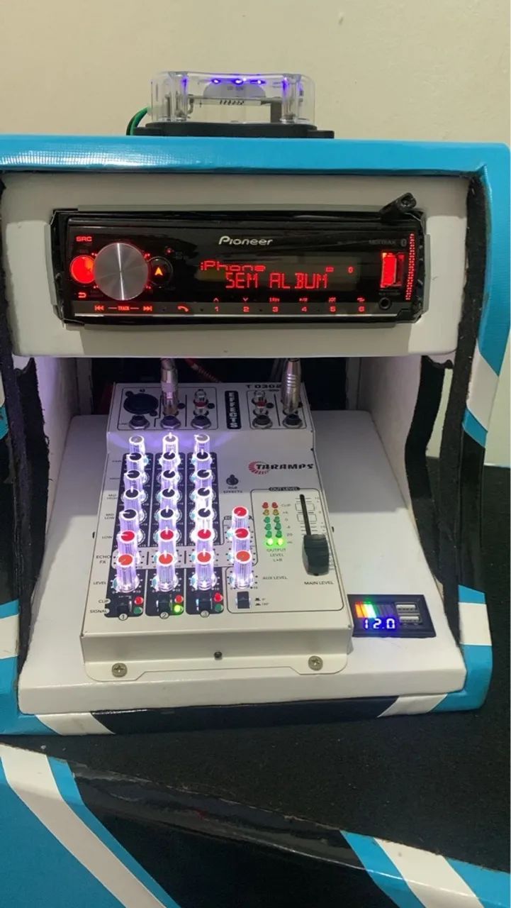Sistema de Som Personalizado com LED - Foto 3